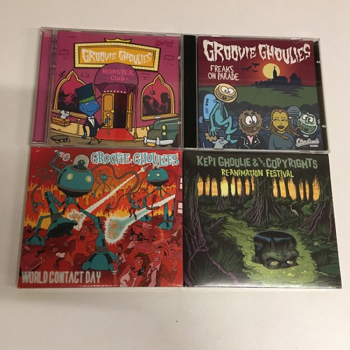 Groovie Ghoulies CD Bundle 4x CD 
